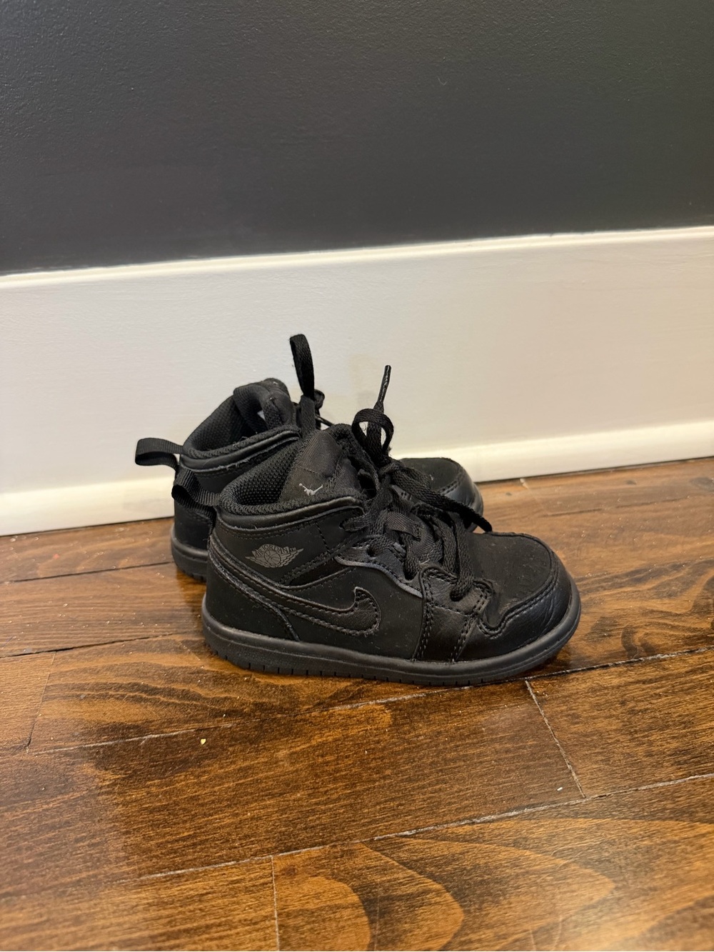 Jordan Kids' Black High-Top Sneakers